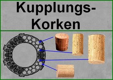 Kupplungskorken einzeln